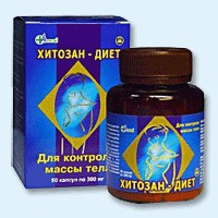 Хитозан-диет капсулы 300 мг, 90 шт - Семёнов